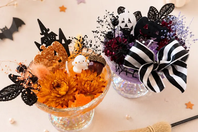 魔女のハロウィンキャンドル※予約制
