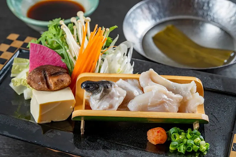 鉄ちり　特製柚子ぽん酢