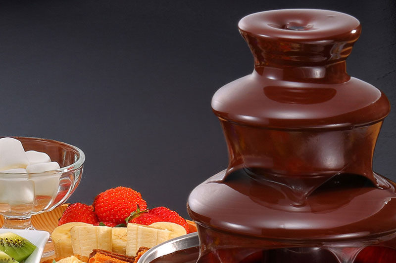 チョコレートファウンテン　トッピング6種