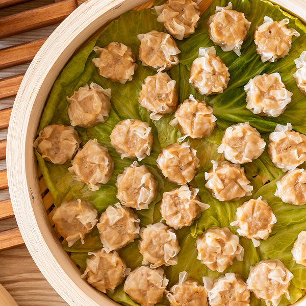 蒸したての点心