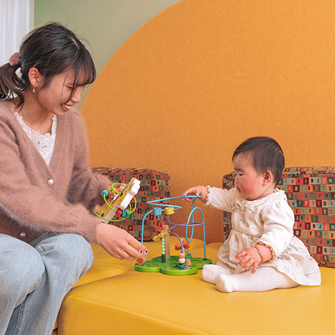 ベビールームへご宿泊！